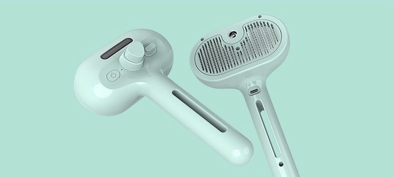 Cepillo Vaporizador Eléctrico para Perros y Gatos
